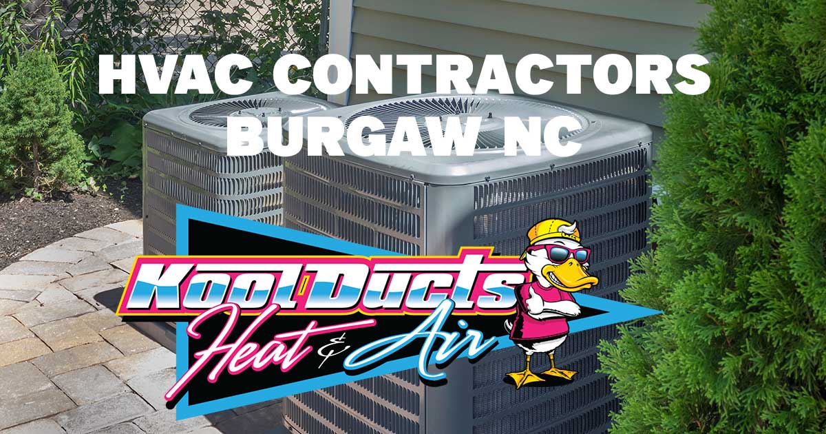HVAC contractor serving Burgaw NC - Pender County's county seat